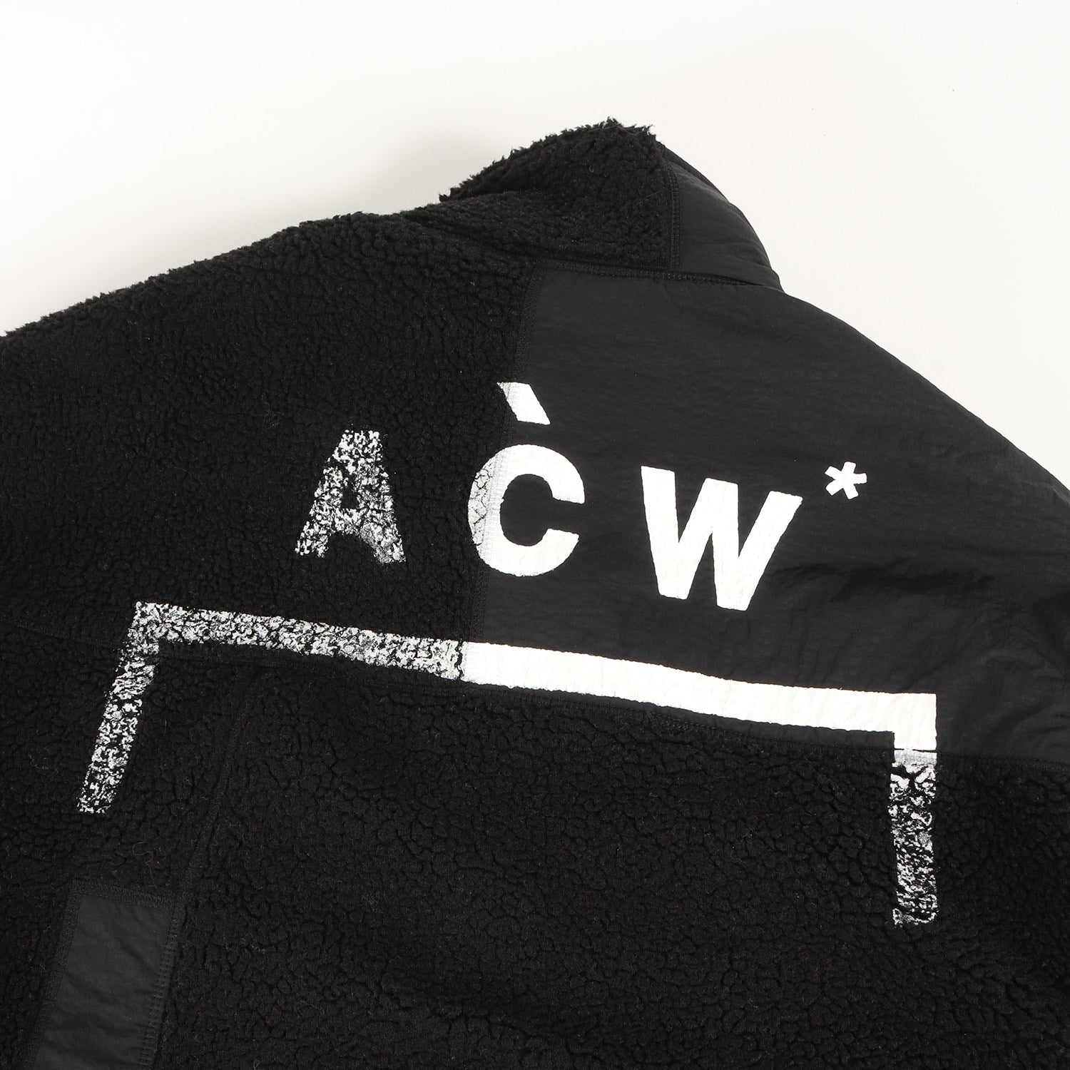 A-COLD-WALL (ア コールド ウォール) 23AW ペンキロゴ フリースボア