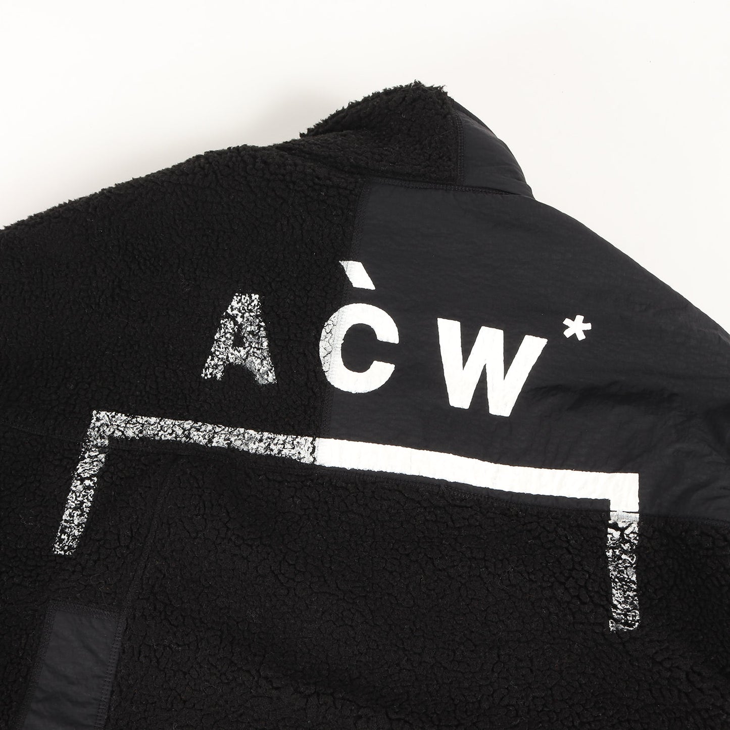 23AW ペンキロゴ フリースボア プルオーバー ジャケット(Bonded Axis Fleece)
