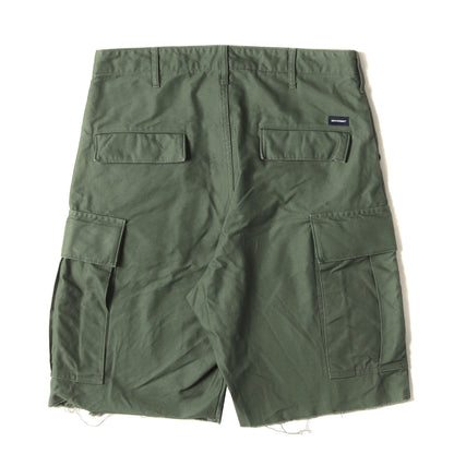 19SS ミリタリー カーゴショーツ / ショートパンツ(DWU SATIN SHORTS)