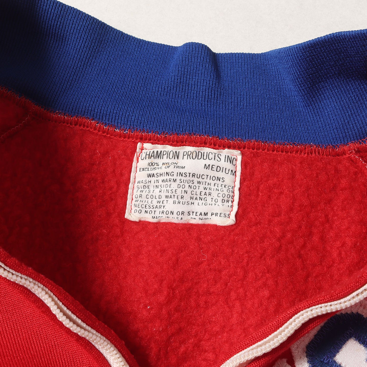 60s プロダクツタグ ハーフジップ ジャージ スウェット(南メソジスト大学モデル)