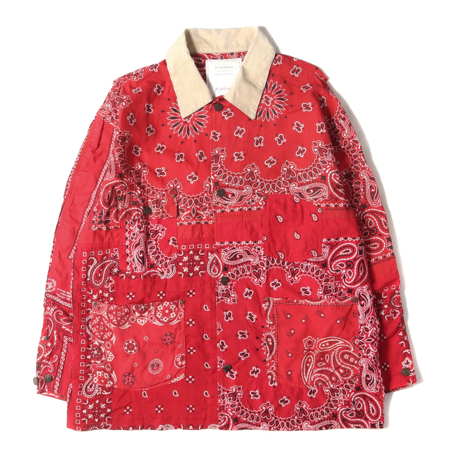 READYMADE (レディメイド) 20AW ヴィンテージ バンダナ リメイク 