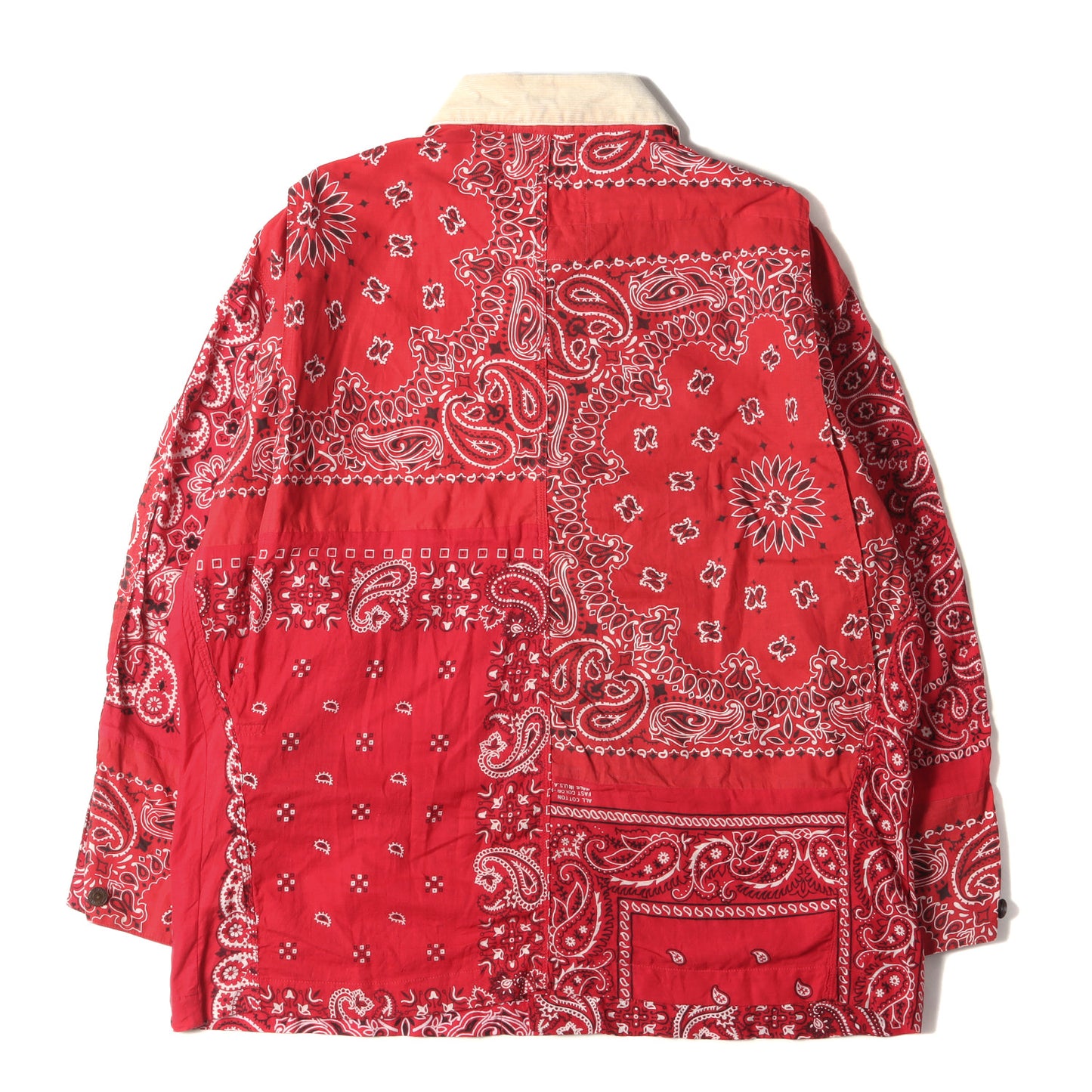 20AW ヴィンテージ バンダナ リメイク バーン コート / カバーオール(Bandana Burn Coat)