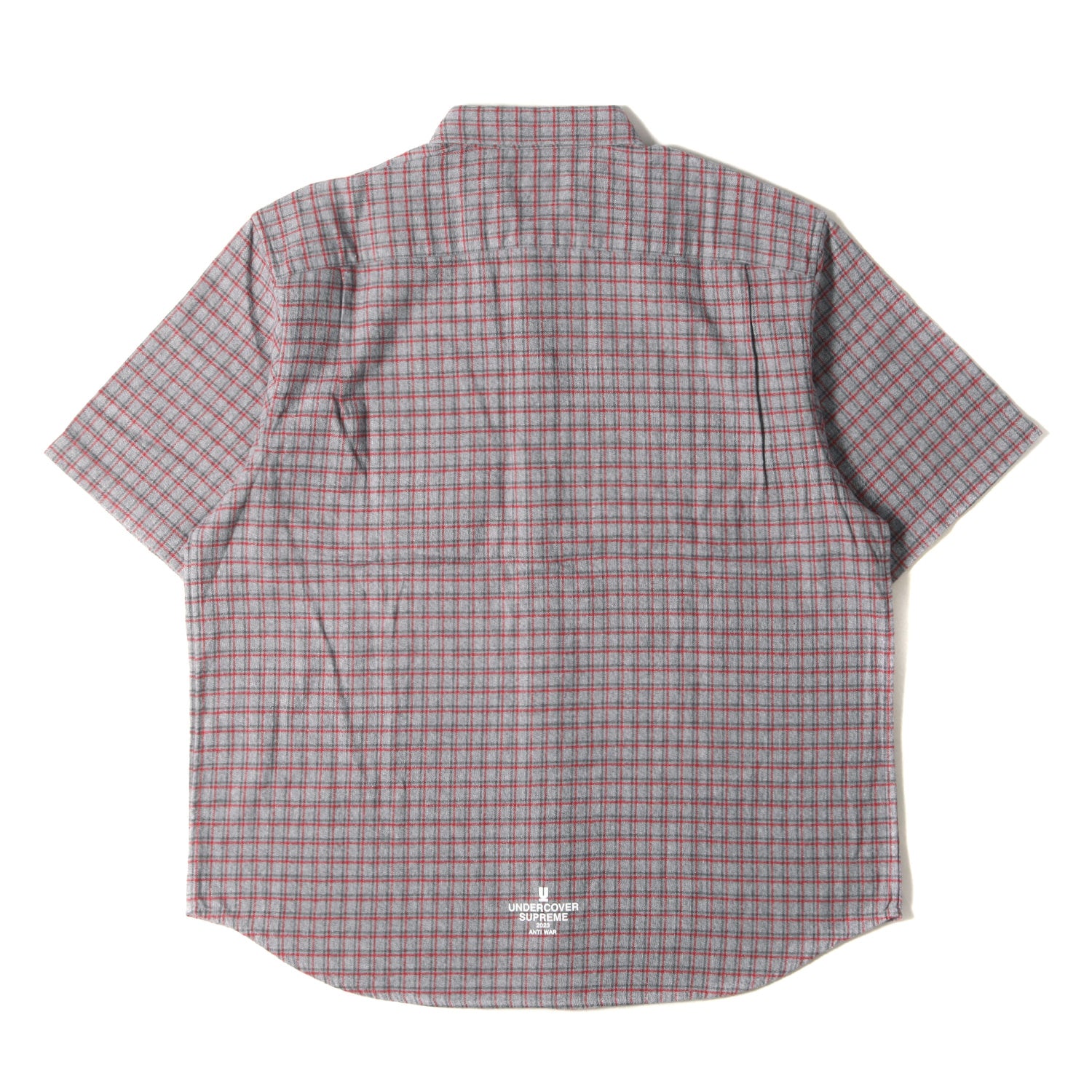 Supreme (シュプリーム) 23SS ×UNDERCOVER アラビックロゴ チェック フランネル 半袖シャツ(S/S Flannel Shirt)  - ブランド古着の通販・買取 | BEEGLE by Boo-Bee