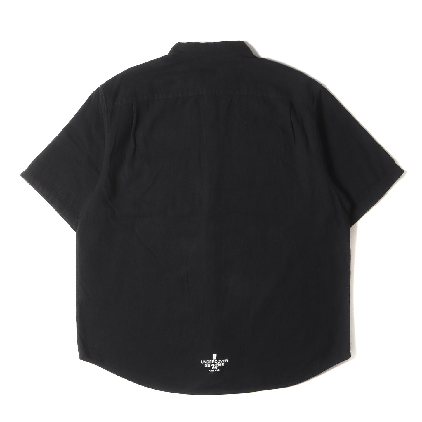 23SS ×UNDERCOVER アラビックロゴ フランネル 半袖シャツ(S/S Flannel Shirt)