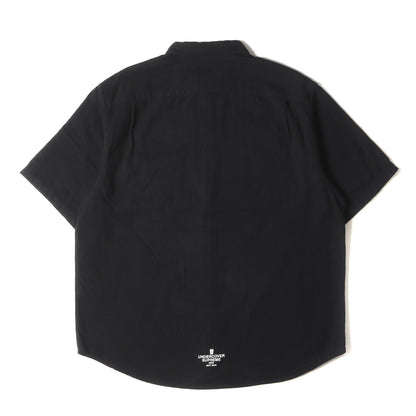 23SS ×UNDERCOVER アラビックロゴ フランネル 半袖シャツ(S/S Flannel Shirt)