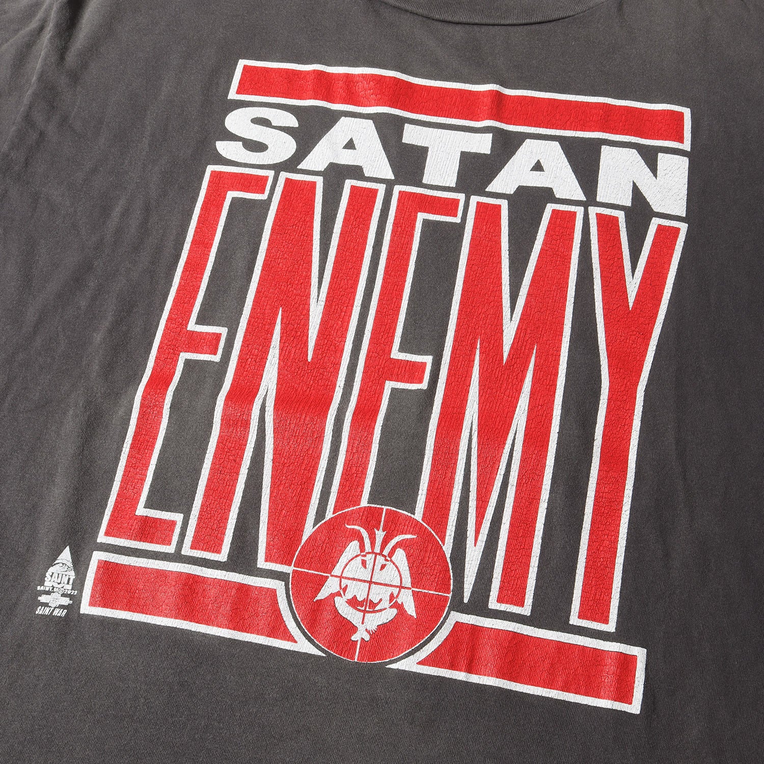 SAINT MICHAEL (セントマイケル) 22SS ヴィンテージ加工 グラフィック 