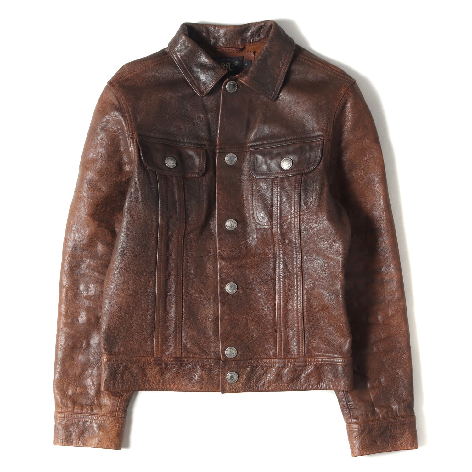 RRL (ダブルアールエル) ギャンブラー レザー コンチョボタン ジャケット(Gambler Leather Jacket) –  ブランド古着の通販・買取 | BEEGLE by Boo-Bee