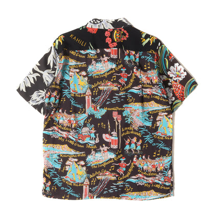 17SS BEAMS別注 クレイジーパターン レーヨン アロハシャツ