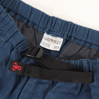 ×GRAMICCI ストレッチ インディゴ リネン イージーショーツ