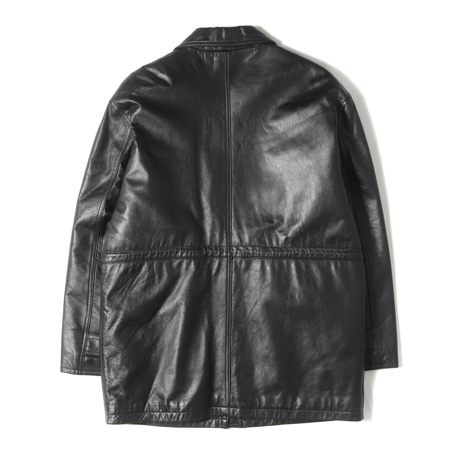 90s シープスキンレザー コート