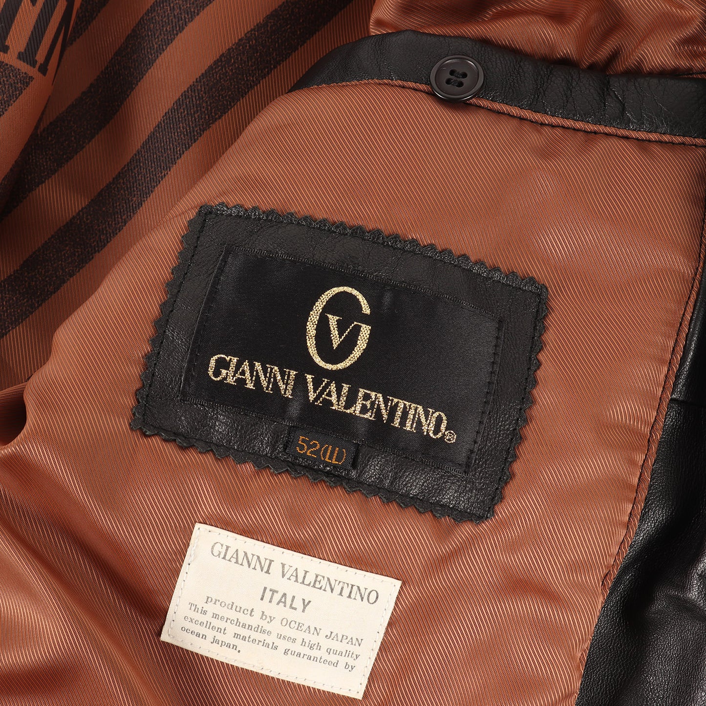 90s シープスキンレザー コート