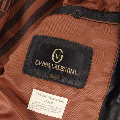 90s シープスキンレザー コート