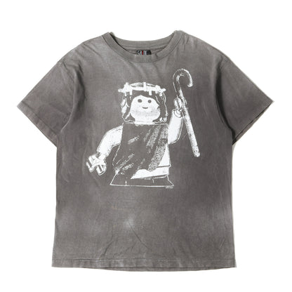 21AW ヴィンテージ加工 LEGO パロディー Tシャツ(T-SHIRT_BLOCK)