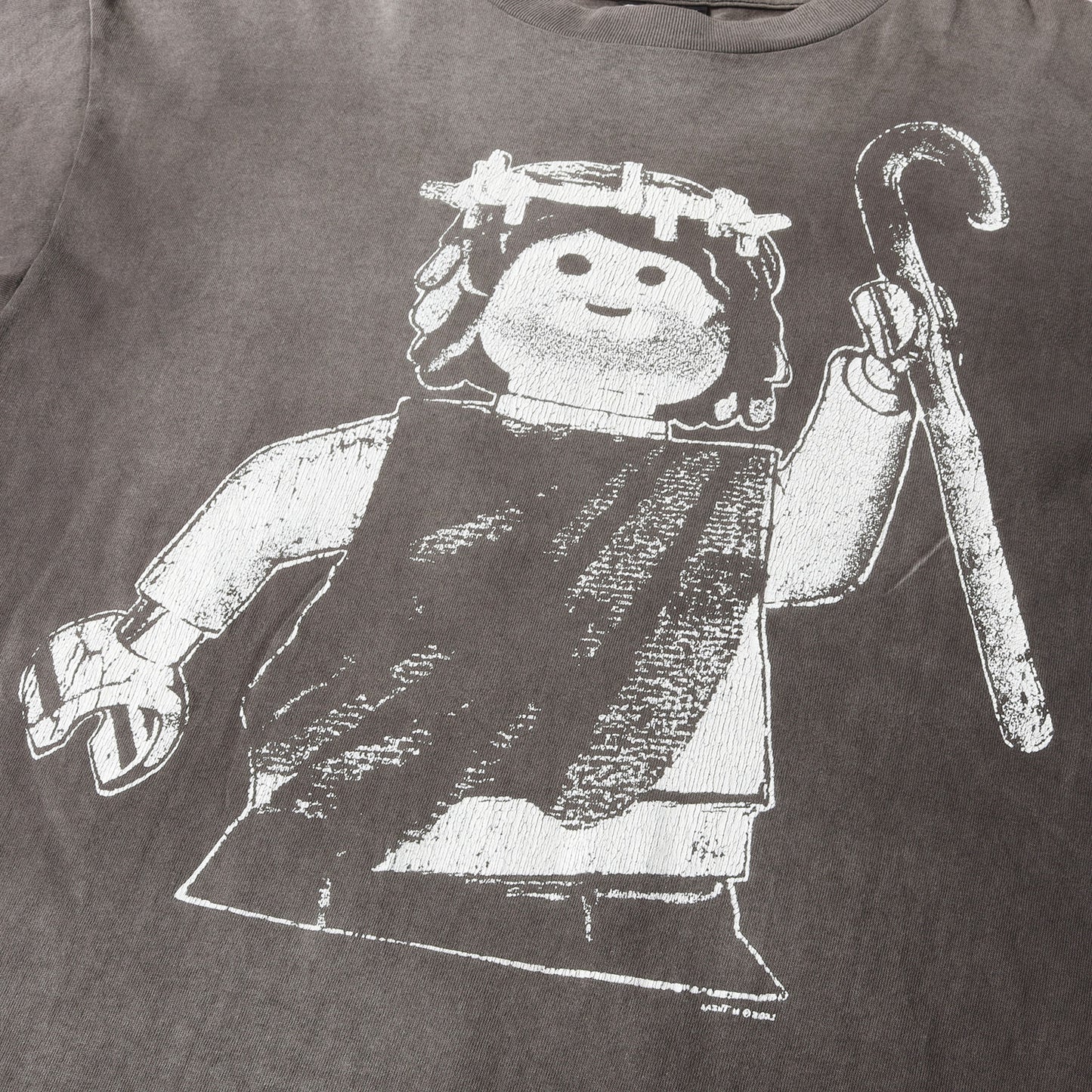 21AW ヴィンテージ加工 LEGO パロディー Tシャツ(T-SHIRT_BLOCK)
