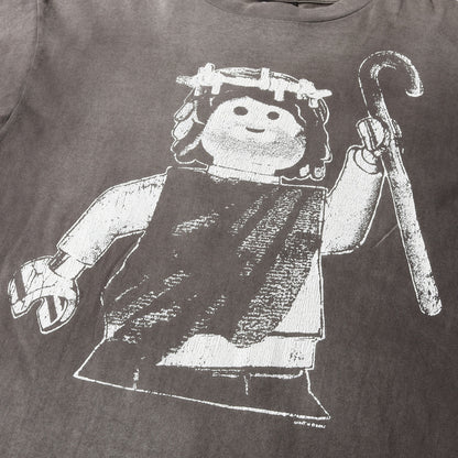 21AW ヴィンテージ加工 LEGO パロディー Tシャツ(T-SHIRT_BLOCK)