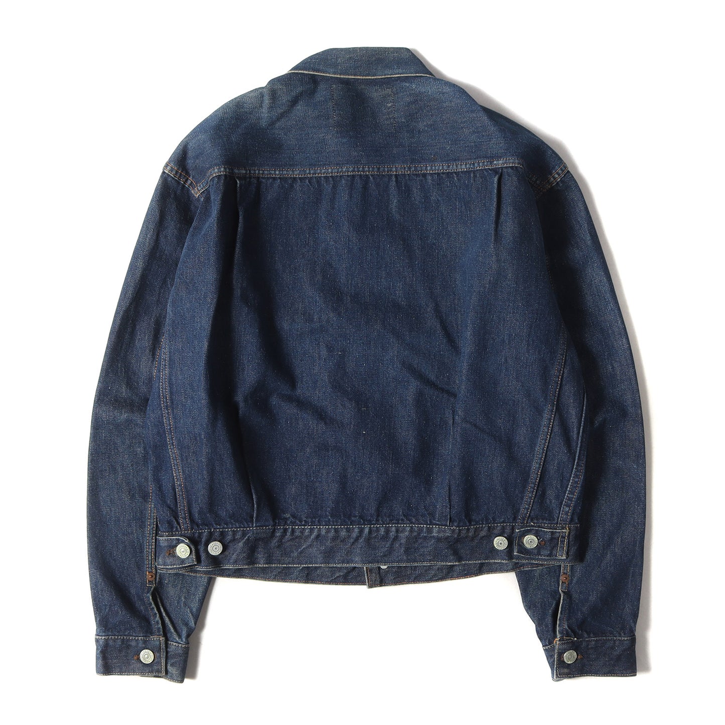 50s ハギ付き 革パッチ 507XX 2nd デニムジャケット / Gジャン(濃紺)
