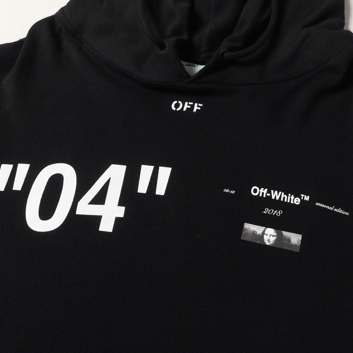 OFF-WHITE (オフホワイト) モナリザ プリント スウェットパーカー 