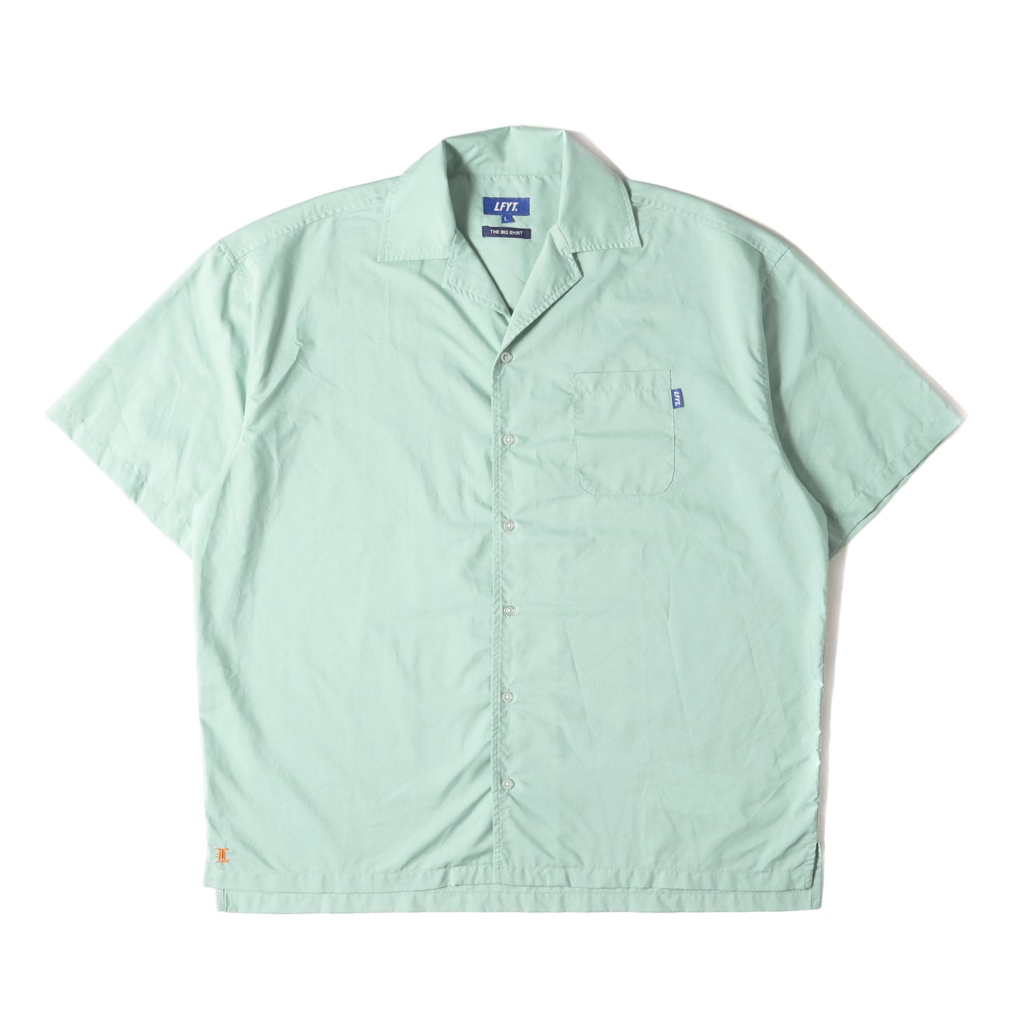 23SS オープンカラー ビッグ 半袖シャツ(OPEN COLLAR S/S BIG SHIRT)