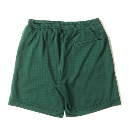 ロゴ刺繍 メッシュ ジャージ バスケ ショーツ