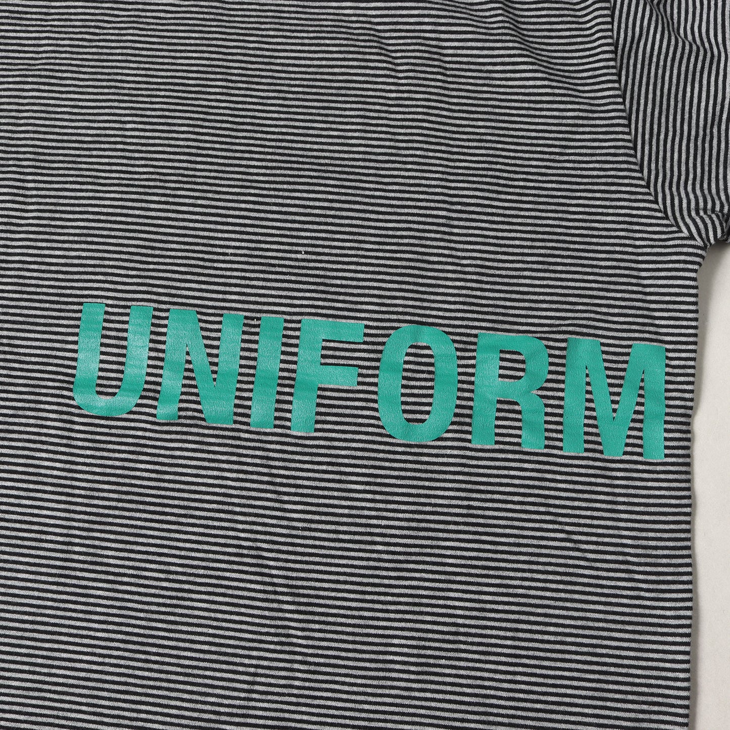 22SS ブランドロゴ ボーダー ロングスリーブ Tシャツ(L/S TRIM COLOR BORDER TEE)
