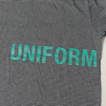 22SS ブランドロゴ ボーダー ロングスリーブ Tシャツ(L/S TRIM COLOR BORDER TEE)