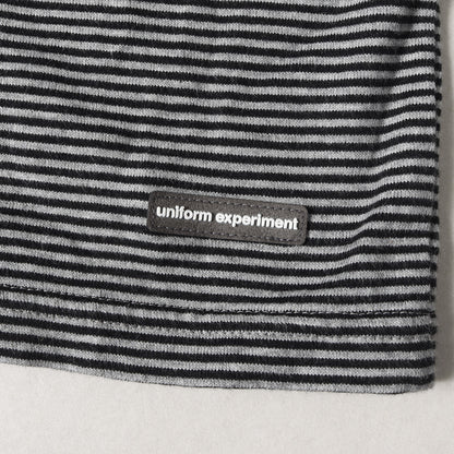 22SS ブランドロゴ ボーダー ロングスリーブ Tシャツ(L/S TRIM COLOR BORDER TEE)