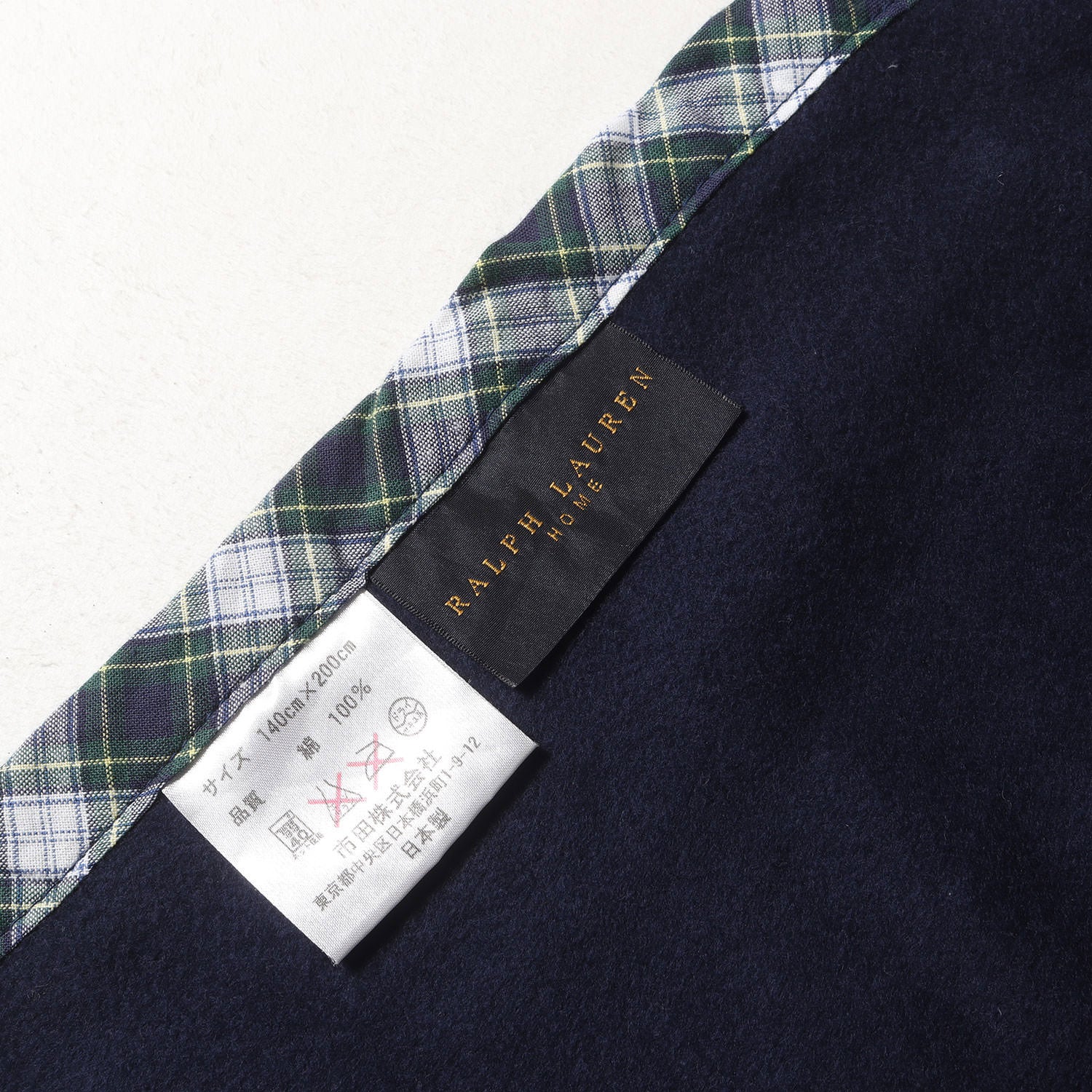 Ralph Lauren 大判ブランケット ラルフローレンRalph Lauren ウール大判 ブランケット 赤