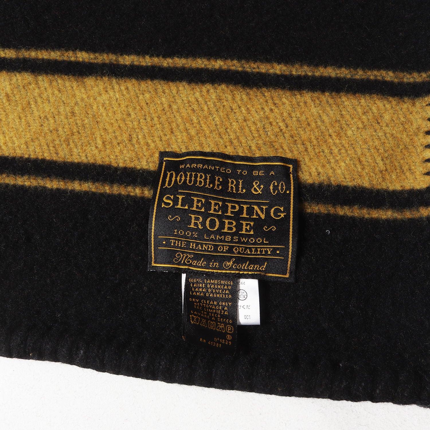 RRL rrl ダブルアールエル ブランケット sleeping robe RRL (ダブルアールエル) ラムウール スリーピング ローブ