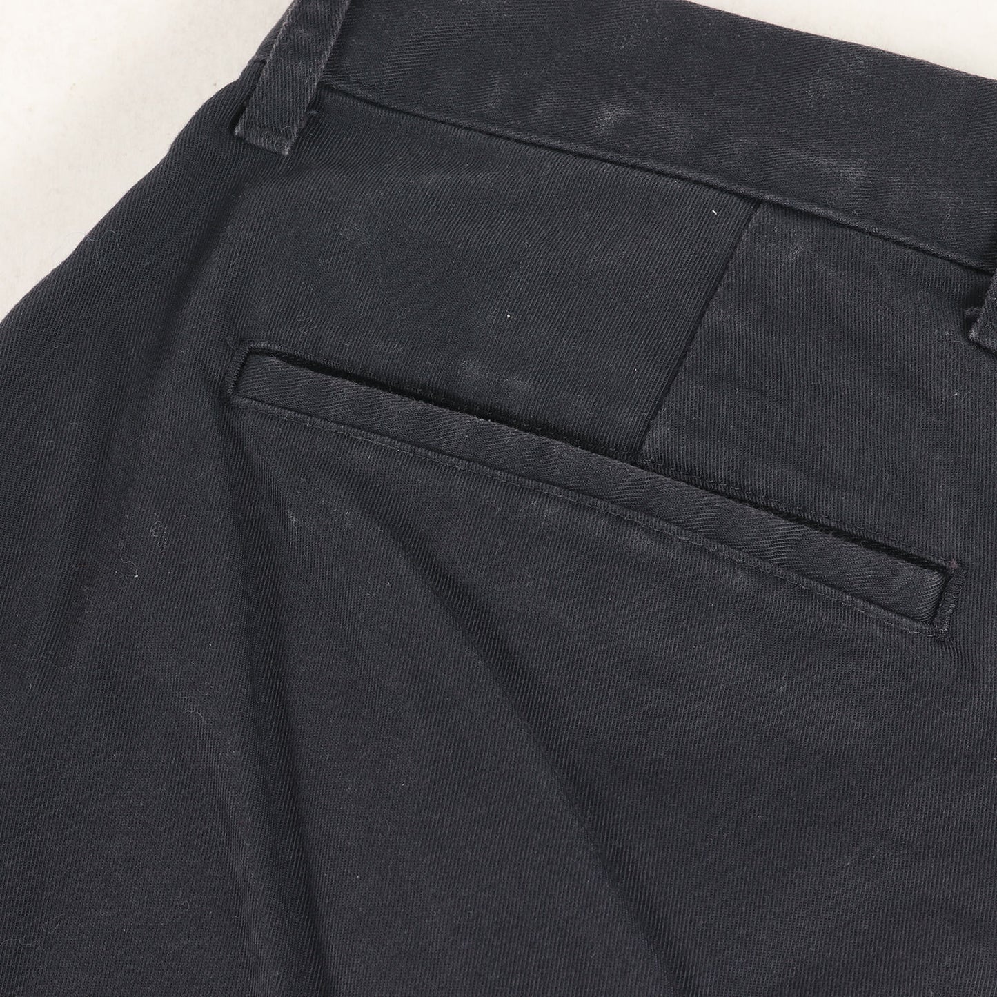 20SS 1タック ワイド T/Cツイル アンクルカット チノパンツ(TUCK / CE-PT)