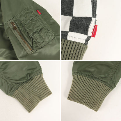 Supreme (シュプリーム) 16SS リバーシブル チェッカー MA-1 
