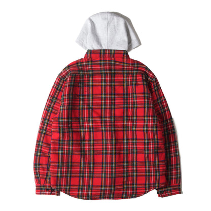 Supreme (シュプリーム) 23AW フード付き 裏地キルティング チェック 