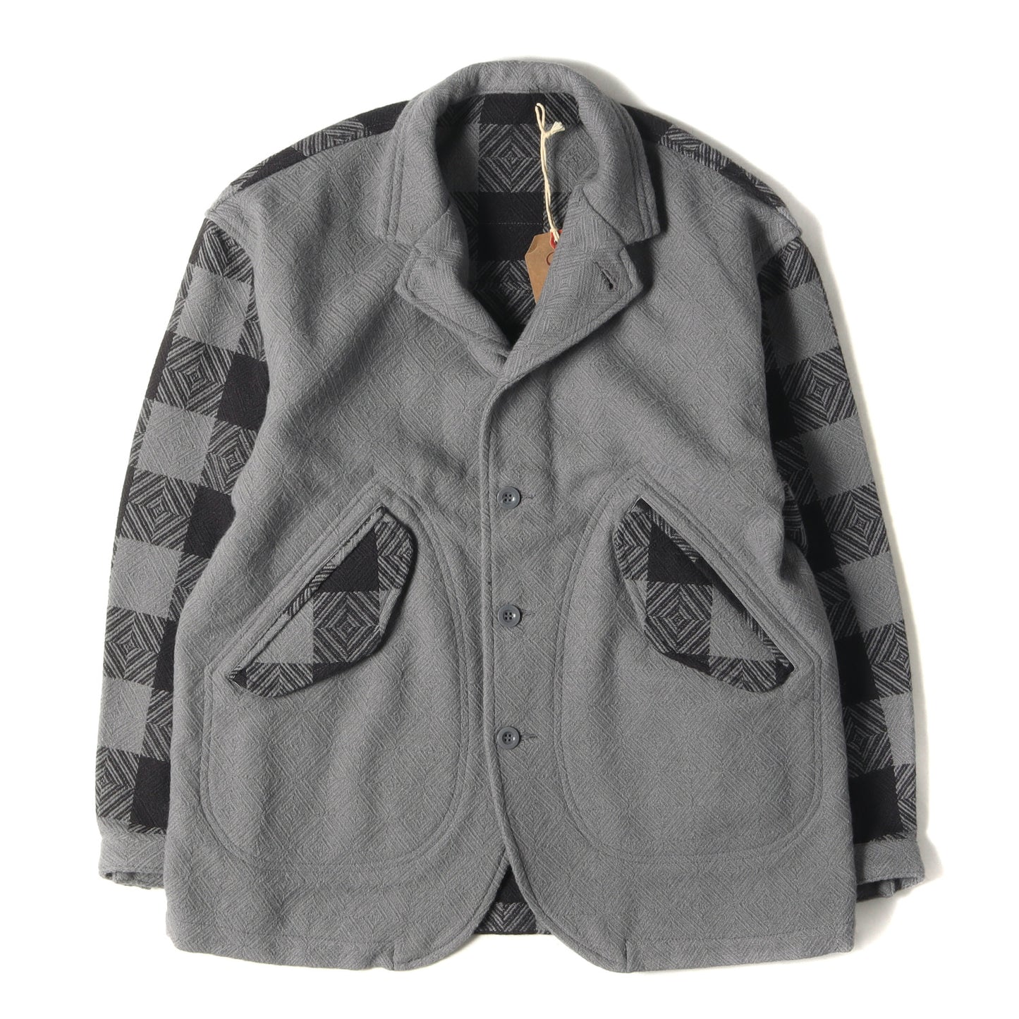 22AW バッファローチェック メルトン CPO ジャケット(MELTON CPO JKT)