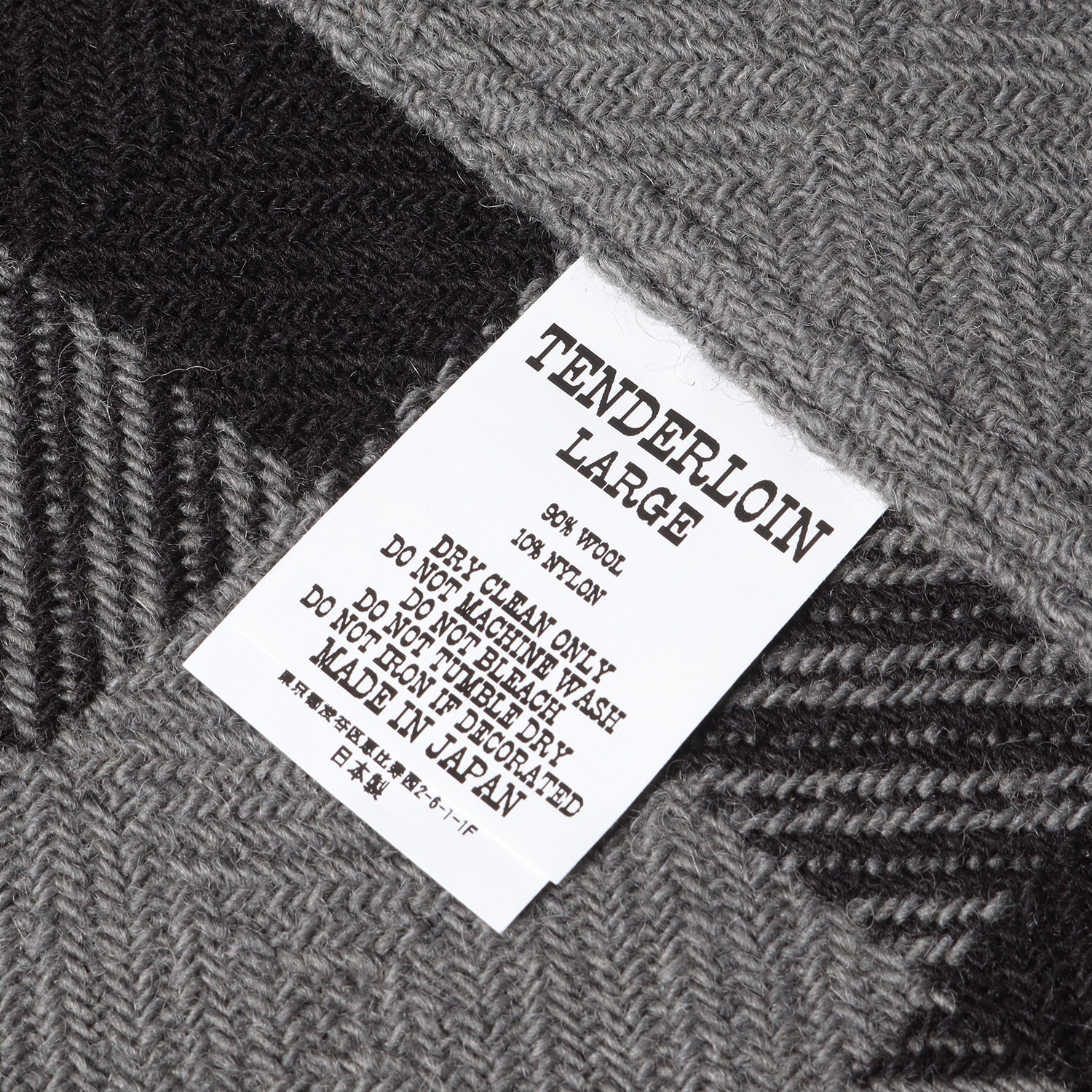 TENDERLOIN (テンダーロイン) 22AW バッファローチェック メルトン CPO 