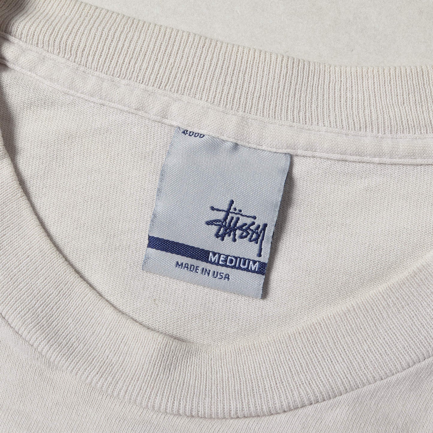 90s OLD STUSSY ライン グラフィック Tシャツ(USA製)