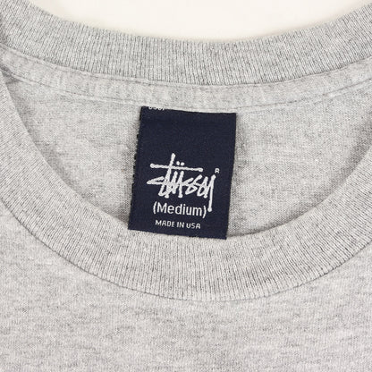 90s OLD STUSSY 紺タグ クロスボーンスカル Tシャツ(USA製)