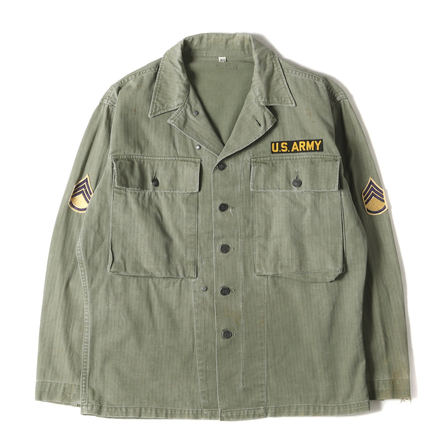 40s U.S.ARMY M-43 HBT 13スターボタン ヘリンボーン ジャケット