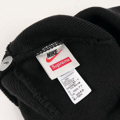 21SS ×NIKE スネーク柄 スウッシュ ニット ビーニー(Snakeskin Beanie)