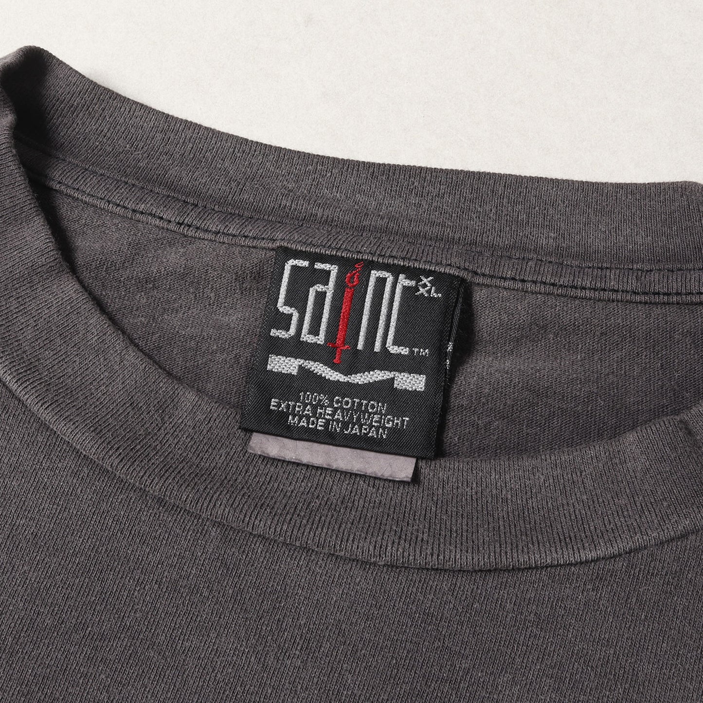 22SS ヴィンテージ加工 レイジ・アゲインスト・ザ・マシーン パロディー ロングスリーブ Tシャツ(LS TEE THE DYIN)