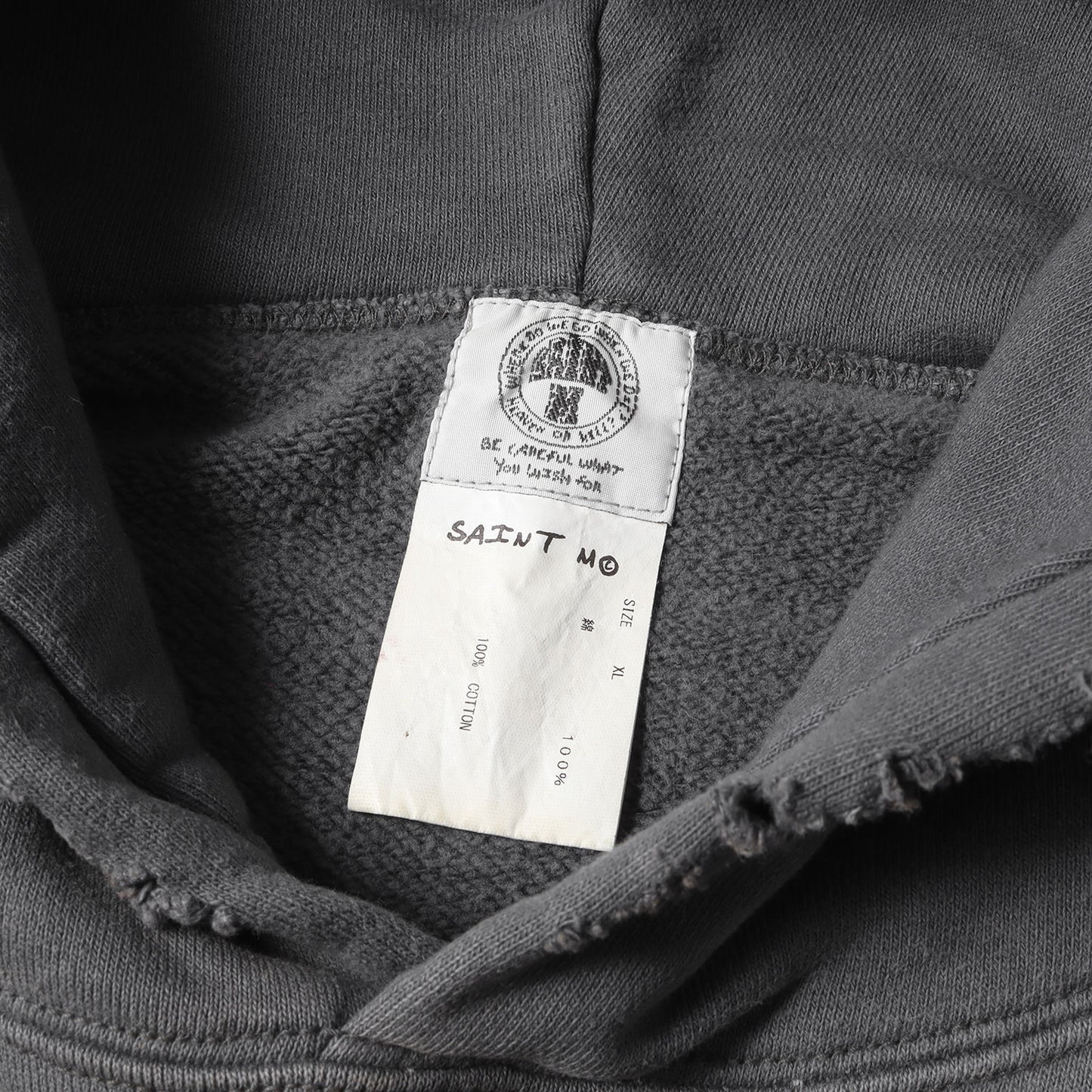 21SS ヴィンテージ加工 アーチロゴ スウェットパーカー(HOODIE)