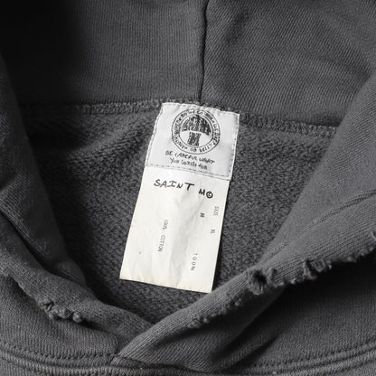 21SS ヴィンテージ加工 アーチロゴ スウェットパーカー(HOODIE)