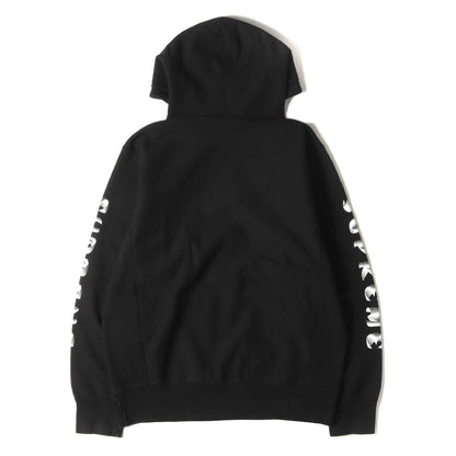 18AW 袖ロゴ スウェットパーカー(Gradient Sleeve Hooded Sweatshirt)
