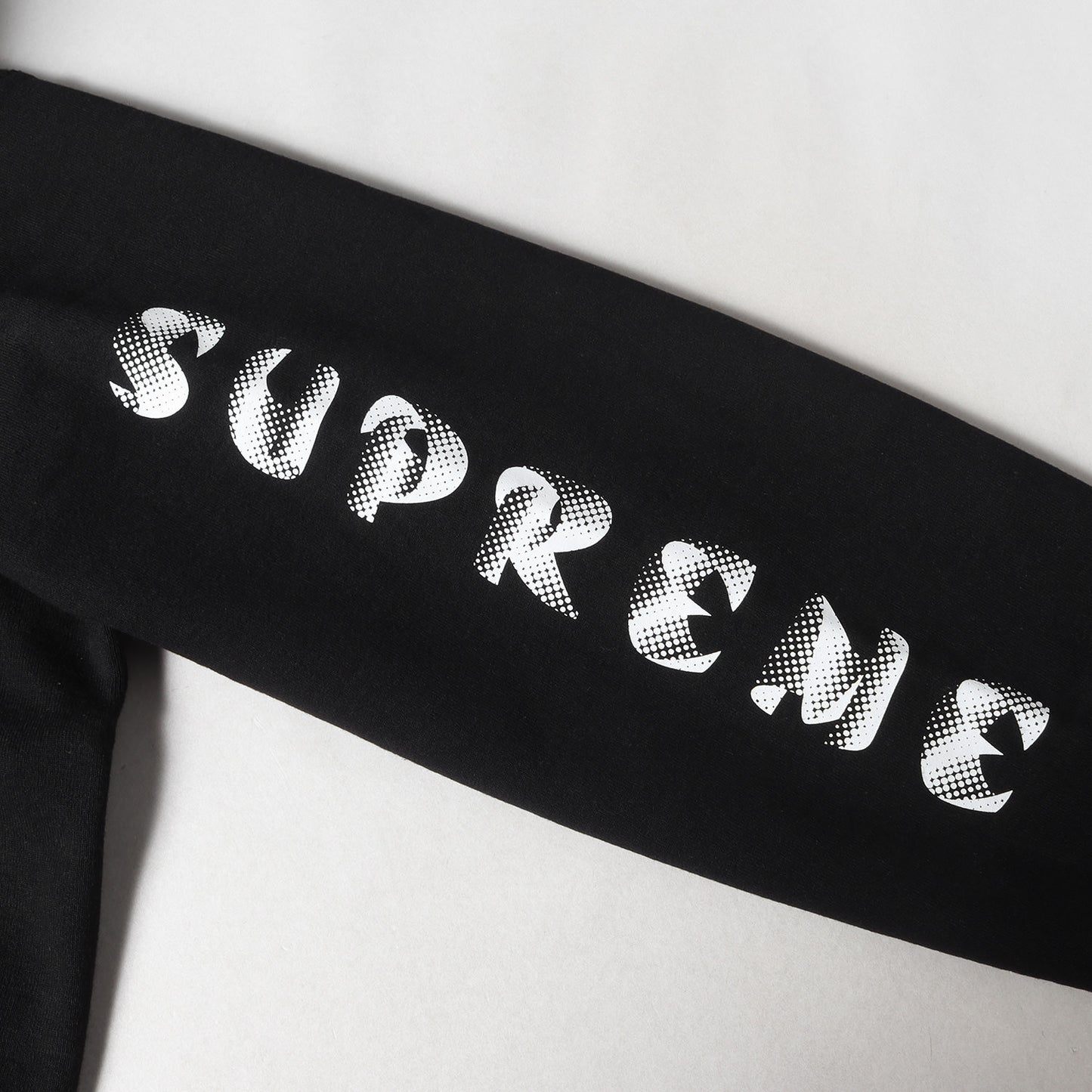 18AW 袖ロゴ スウェットパーカー(Gradient Sleeve Hooded Sweatshirt)