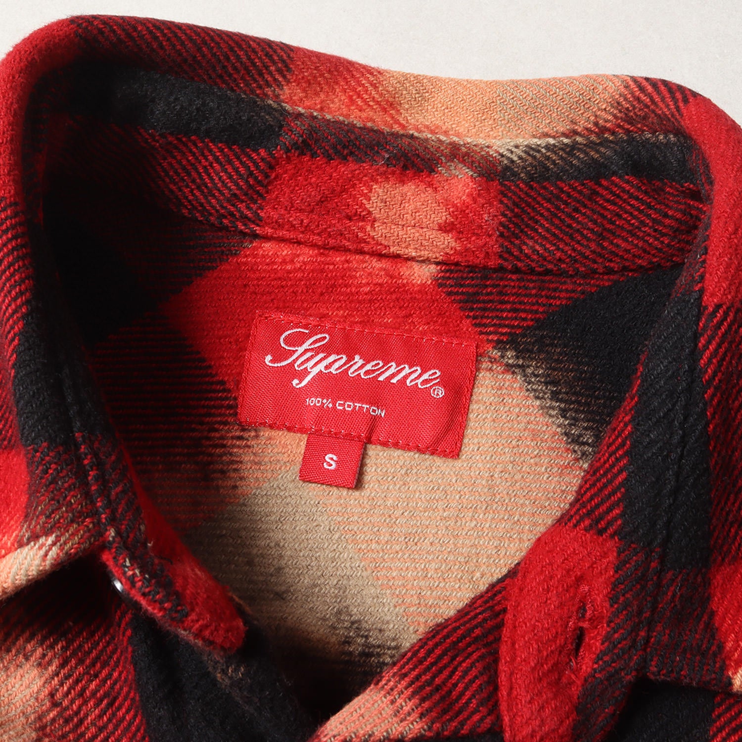 Supreme (シュプリーム) 13AW ブリーチ加工 バッファローチェック  
