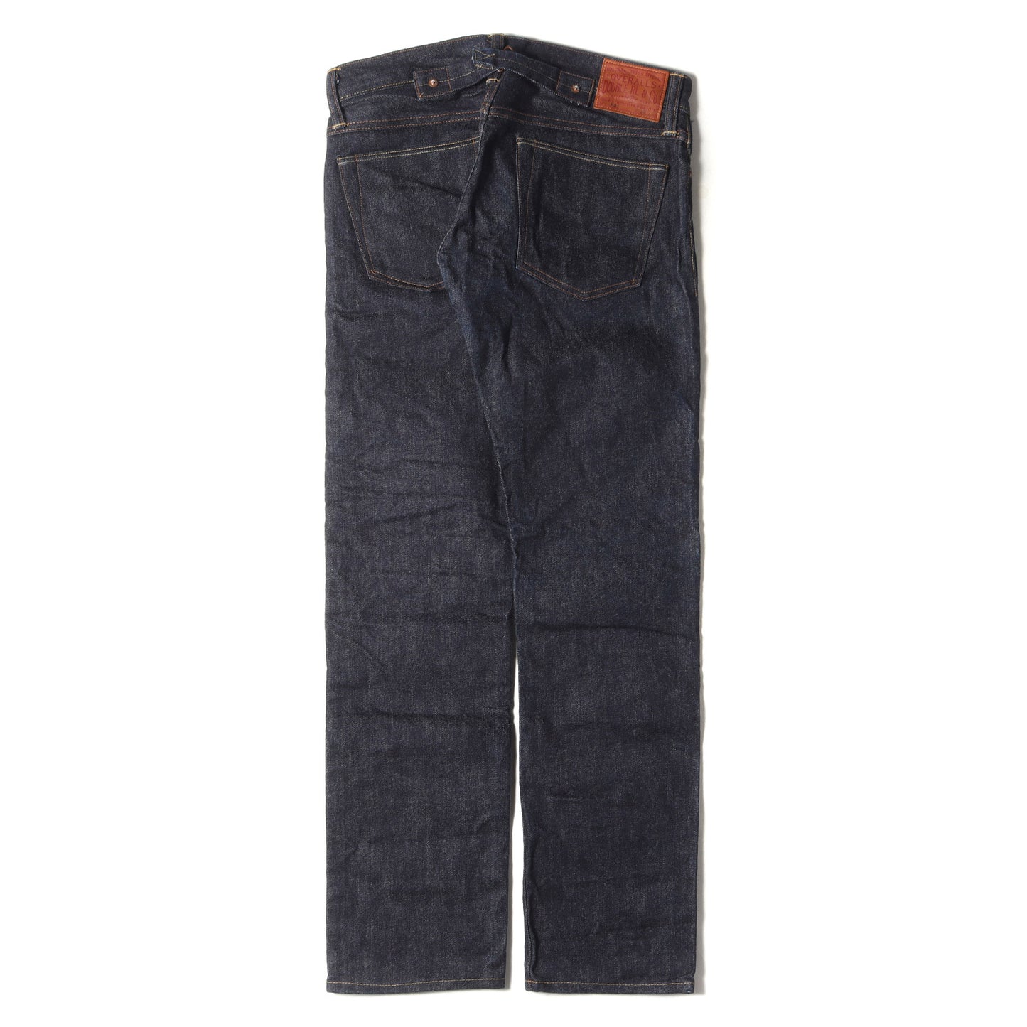 バックルバック付き リジッド デニムパンツ R21(JAPAN WOVEN SELVEDGE DENIM)
