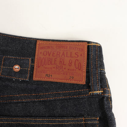 バックルバック付き リジッド デニムパンツ R21(JAPAN WOVEN SELVEDGE DENIM)