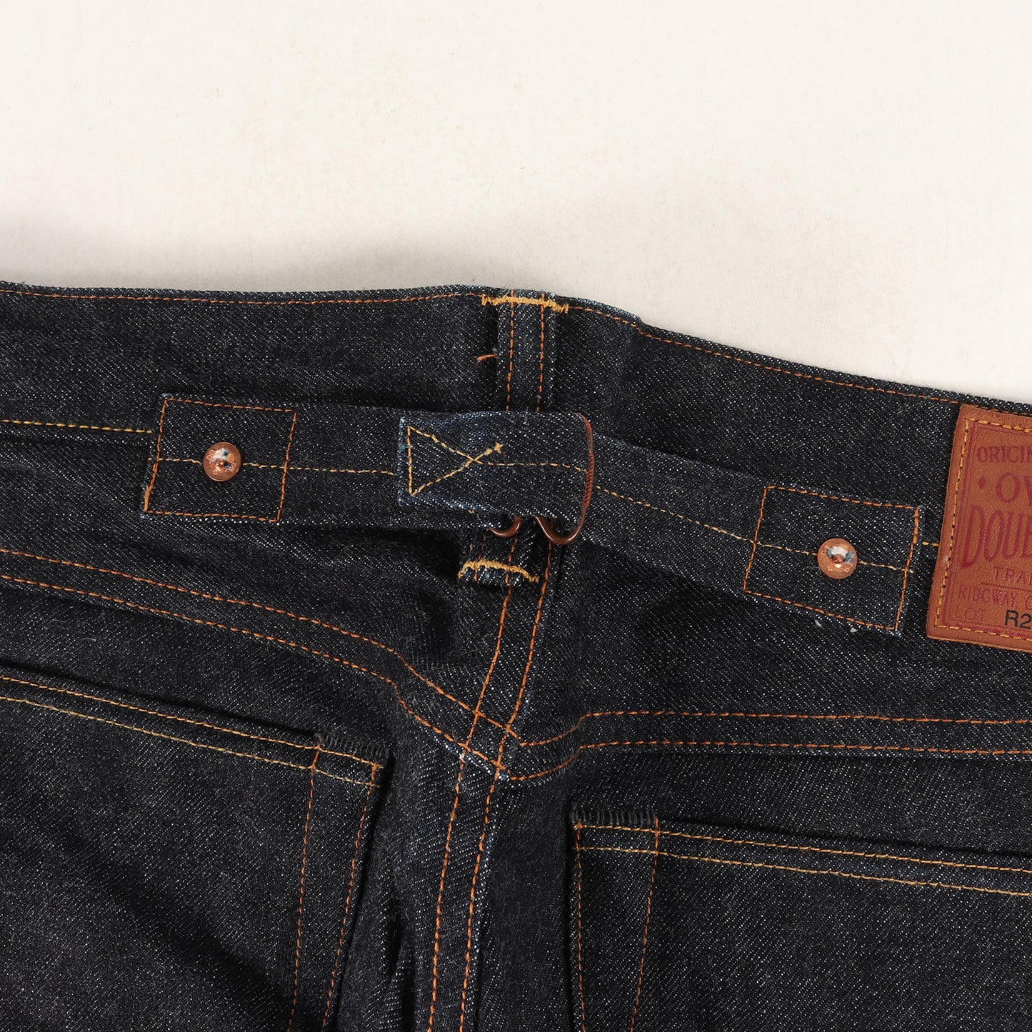 バックルバック付き リジッド デニムパンツ R21(JAPAN WOVEN SELVEDGE DENIM)