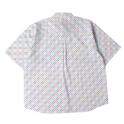 23SS ドット柄 バギーフィット 半袖シャツ(PATTERN S/S BAGGY SHIRT)