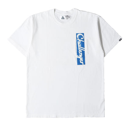 19SS ペンキプリントロゴ ポケット Tシャツ(POCKET PRINT TEE)