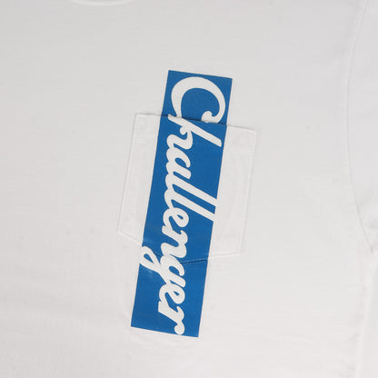 19SS ペンキプリントロゴ ポケット Tシャツ(POCKET PRINT TEE)