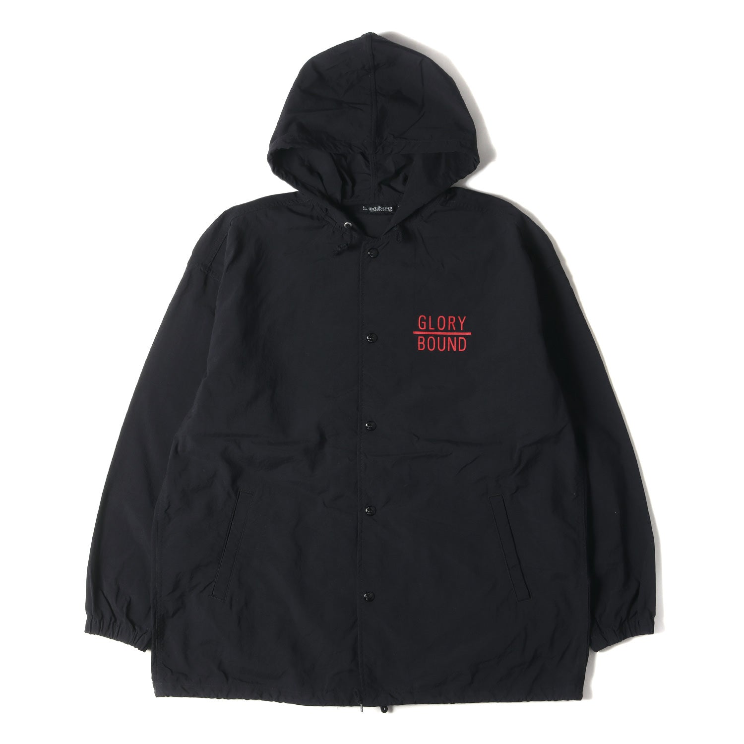 COOTIE (クーティー) ロゴプリント フード付き ベンチジャケット / コーチジャケット(Bench Jacket) -  ブランド古着の通販・買取 | BEEGLE by Boo-Bee